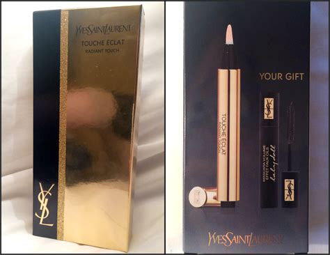 ysl touche eclat christmas gift set|YSL touche eclat concealer boots.